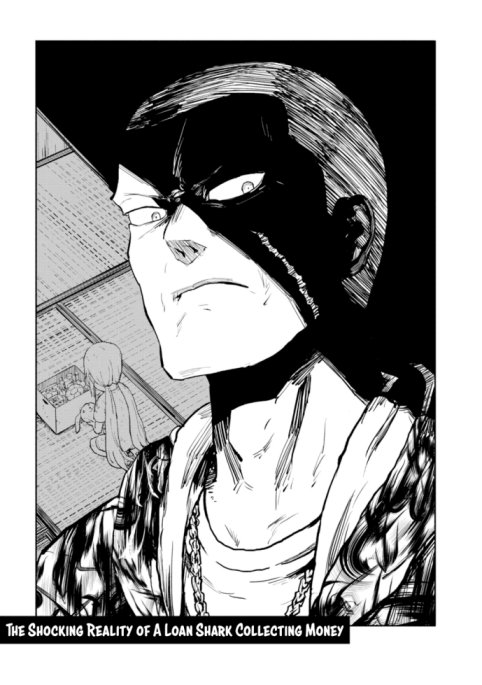 Baca Komik The Shocking Reality of A Loan Shark Collecting Money